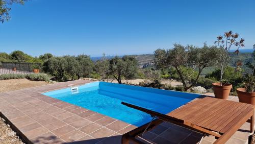 Kilátás, La Cueva de Miravet - Luxury Mountaintop Villa with Sea Views - Villa de lujo con vistas al mar in Cabanes