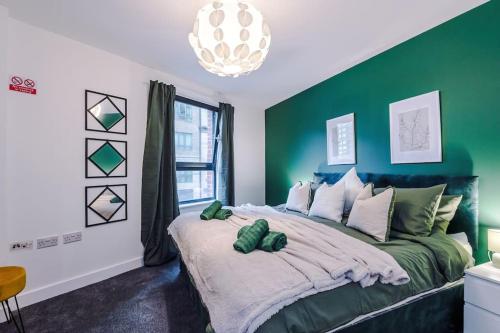 Spacious Deansgate Apartment, Free Park, Sleeps 8, Manchester (zdjęcie 9)