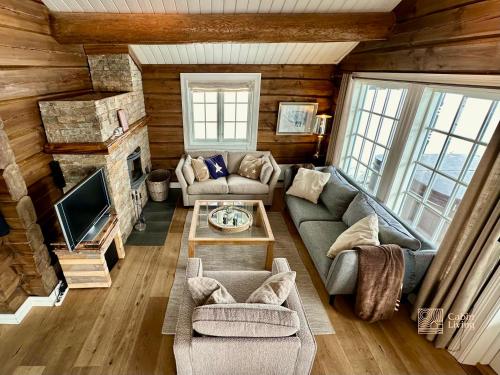 Instalaciones, Large family cabin in Hafjell ski in-out, BBQ, terrace and fireplace in Oyer