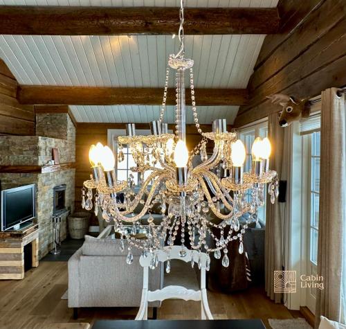 Instalaciones, Large family cabin in Hafjell ski in-out, BBQ, terrace and fireplace in Oyer