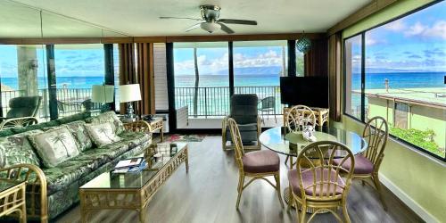 Oceanfront Corner 1BR Full Resort Access