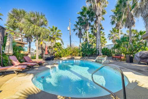 Private Pool, Deck and Patio Galveston Oasis!