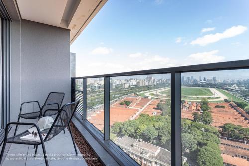 Erkély/terasz, Parque Jockey by Viva - Prédio com fácil acesso a Pinheiros e ao Butantã (Parque Jockey by Viva - Predio com facil acesso a Pinheiros e ao Butanta) in Morumbi