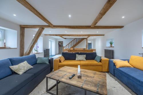 Gîte de luxe avec piscine privée 14 pers Clécy gîte à louer Suisse Normande