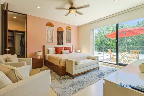 Modern Townhouse with Private Pool and BBQ Area in Los Dos Compadres
