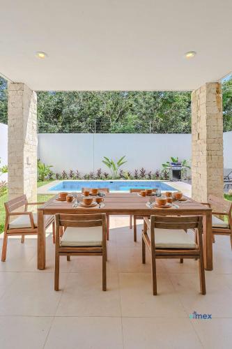 Iekārtas, Modern Townhouse with Private Pool and BBQ Area in Los Dos Compadres