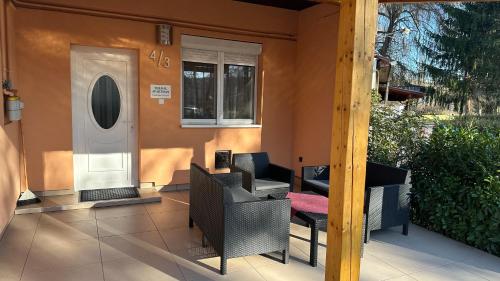 Balcony/terrace, Termal Ferienhaus in Lenti