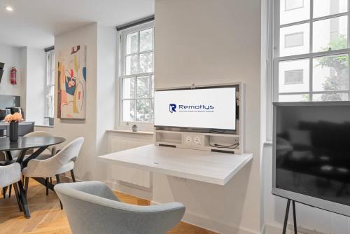 Modern 1 bedroom apartment in Fitzrovia, London