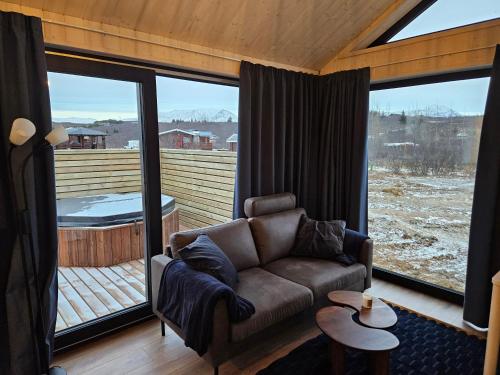 Uthlid Cottages in Haukadal