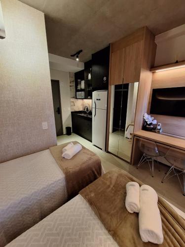 Studio próximo da Av Paulista com opção para 2 camas solteiro