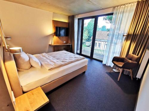 1 double bed