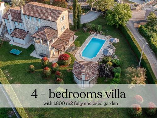 Villa Paolina with hot tub, Višnjan