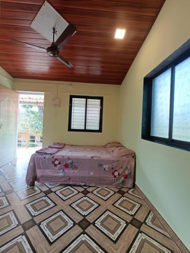 1 double bed