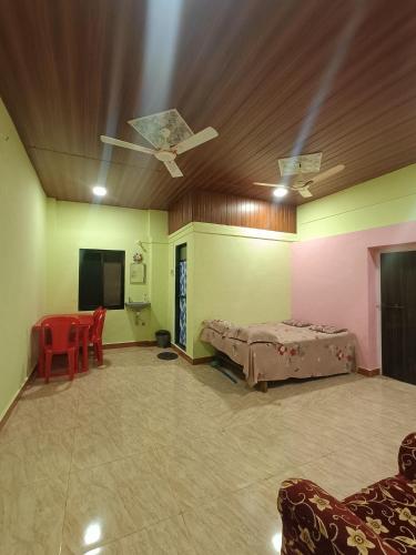 1 double bed