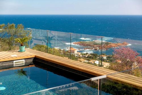 Charming Riviera Villa for 8 Guests Pool & Sea View in Antheor