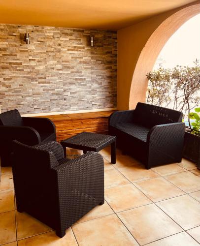 ระเบียง/ชานเรือน, Calvi Résidence, Appart'hôtel (Calvi Residence, Appart'hotel) in คาลวี