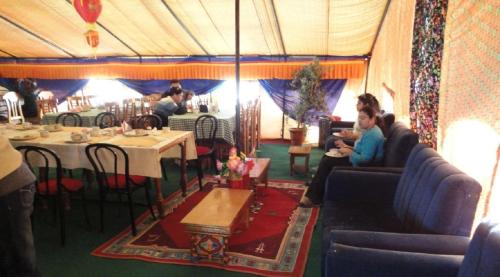 A szálláshely kívülről, Martsemik Camping Spangmik in Thiksey