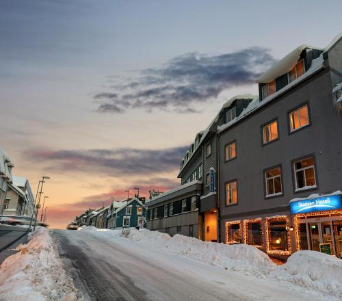 Unterkunft von außen, Skansen Hotel in Tromsø