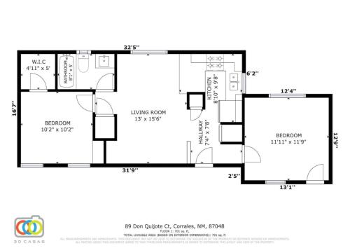 2 Bed 1 Bath with fully Stocked Kitchen - image 7
