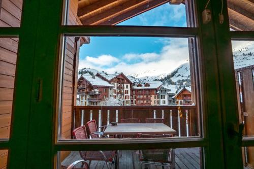 Balcony/terrace, 4009 loft penthouse Prince des Cimes Arc 1950 in Arc 2000