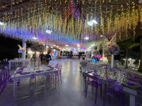 Banquet hall, Hotel Campestre Palma Verde in La Palmera