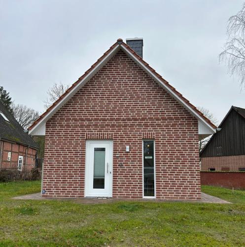 A szálláshely kívülről, Ferienhaus im Rundling in Clenze