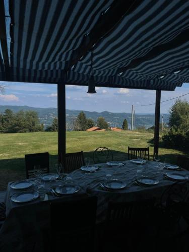 Lake Orta view villa in Madonna Del Sasso