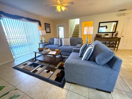 Southern Dunes Villa Private Pool Area in Haines City, USA