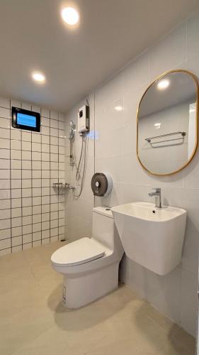 衛浴, Brightstar Hostel in PP島