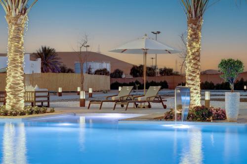 مسبح, Liwa Guest House in مزيرعة