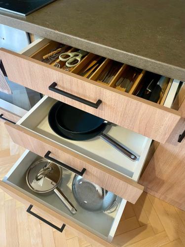 ห้องครัว, Amazing Apartment Wolkerova in โนวา อูลิเช