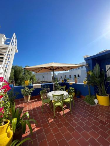 Balcony/terrace, Nomads Hostel Tunisia in Tunis