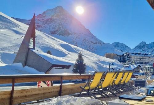 Kilátás, Alpenhotel Seiler in Kuhtai