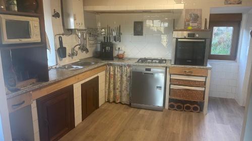 Kitchen, casa teno in As Laxas