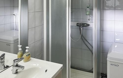 Bathroom, 2 Bedroom Stunning Home In Kristiansand in Kristiansand