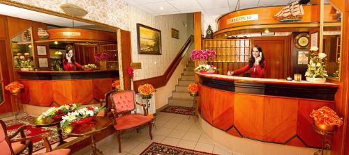 Lobby, Hotel Wesselenyi in Gyor