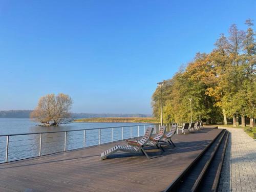 Apartament Ordona 9 - widok na jezioro i park