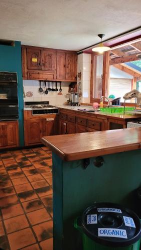 주방, Hostel Meridiano 71 in 엘 볼손