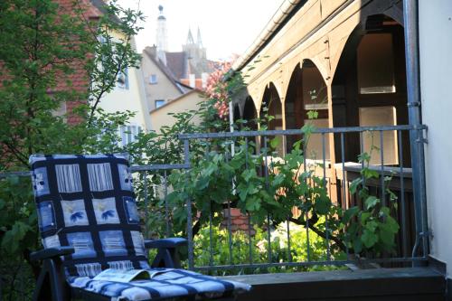 شرفة/ تراس, Glocke Weingut und Hotel in روتنبرغ أب در تاوبر