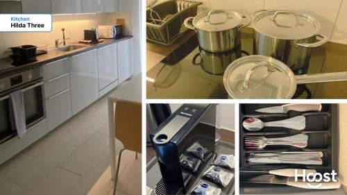H3 with 3,5 rooms, 2 BR, livingroom and big kitchen, modern and central, Curych (fotografie 7)