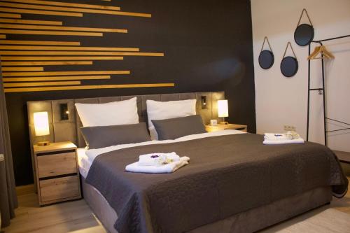 睡床, Ferienhaus Landruhe in 基赫多夫