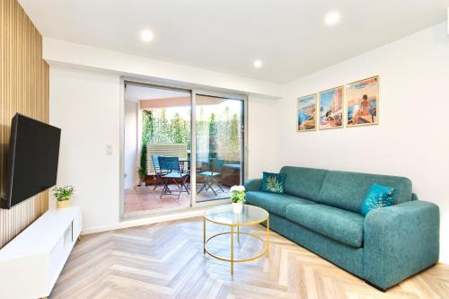 Bel appartement Port de Nice avec terrasse, parking, Nizza (foto 7)