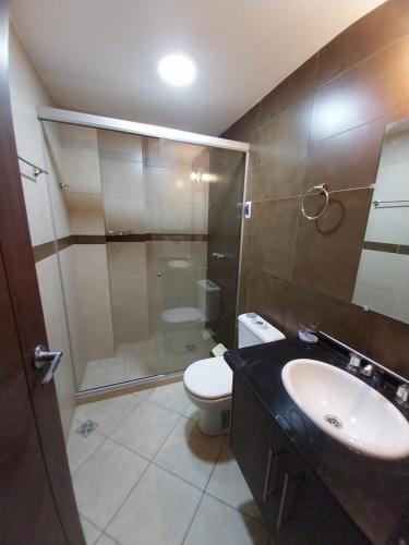 浴室, Apartamento Céntrico y Acogedor Tu Hogar lejos de Casa (Apartamento Centrico y Acogedor Tu Hogar lejos de Casa) in 圖皮薩