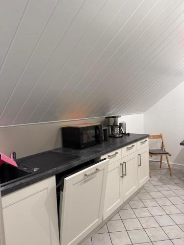 廚房, Einfamilienhaus unterm Dach in 林巴赫-奧伯弗羅納