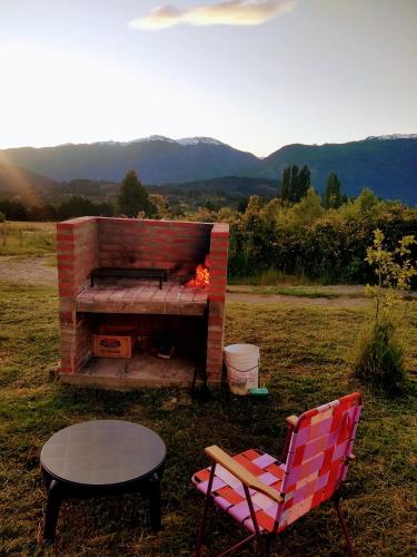 Garden, Cabana Los Chochos in Golondrinas