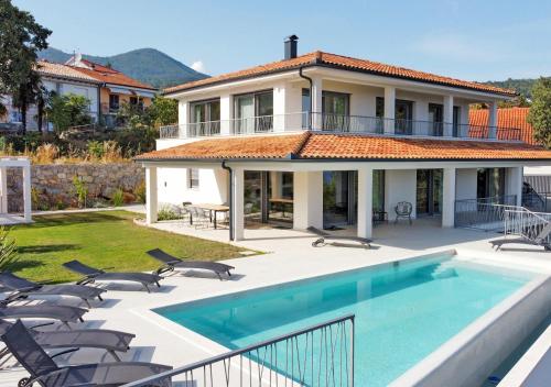 ทัศนียภาพภายนอกโรงแรม, Villa Maritima Opatija-Meerblick-Infinity Pool-Luxus-Relax in โปเลียเน