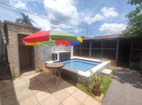 สระว่ายน้ำ, Casa quinta La Gringa in อเรกา