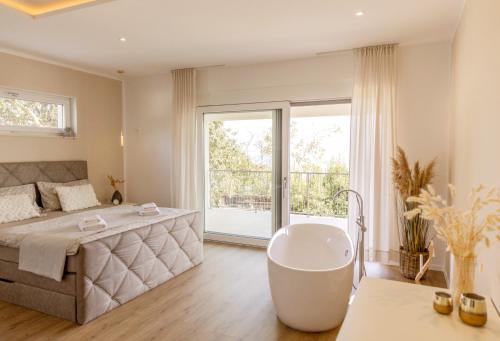 Villa Maritima Opatija-Meerblick-Infinity Pool-Luxus-Relax in โปเลียเน