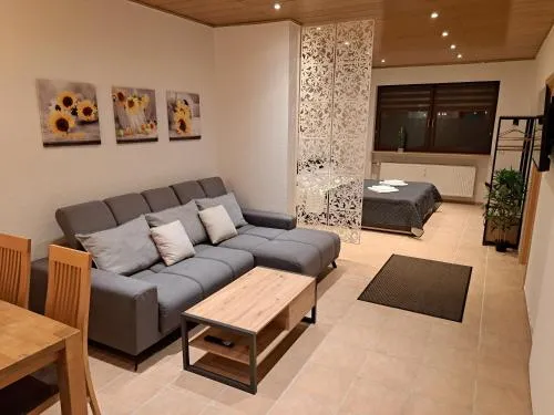 Sonnen 1 - Erdgeschoss-Wohnung mit Arbeitszimmer und Parkplatz in Bexbach, Deutschland