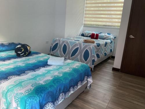 2 double beds